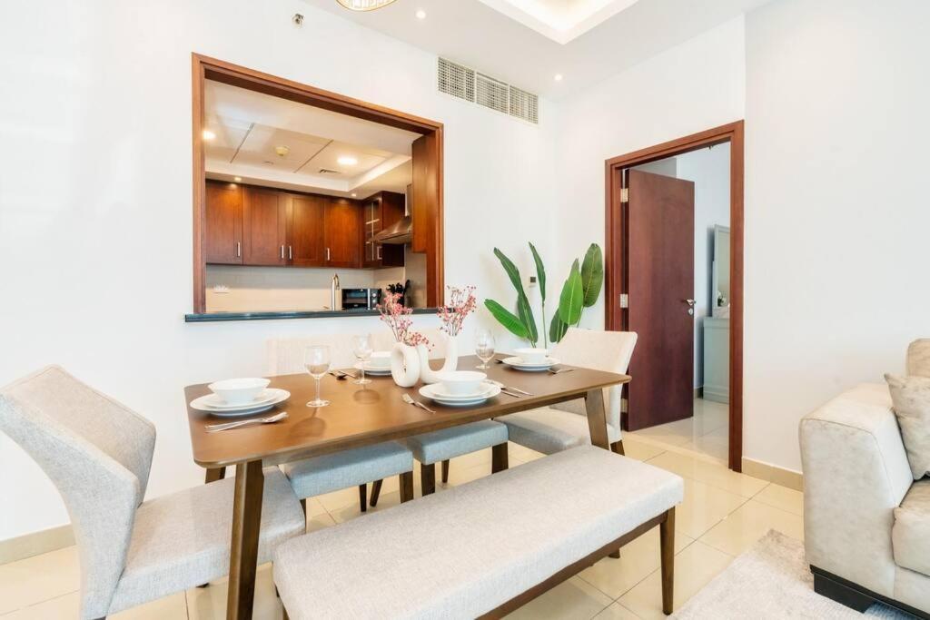 New! Luxury 3Bedroom With Spectacular Burj Views Downtown Dubaj Exteriér fotografie