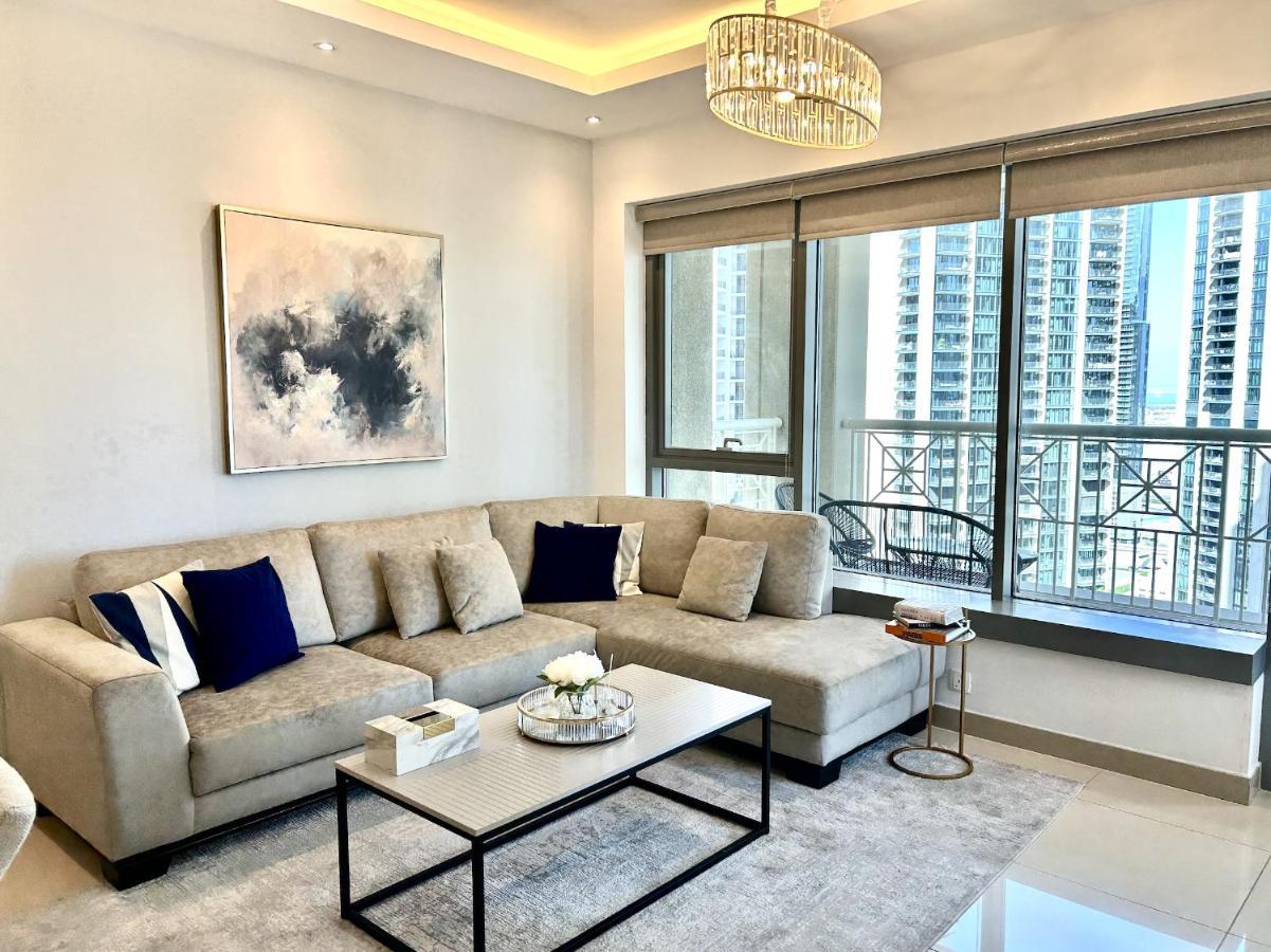 New! Luxury 3Bedroom With Spectacular Burj Views Downtown Dubaj Exteriér fotografie