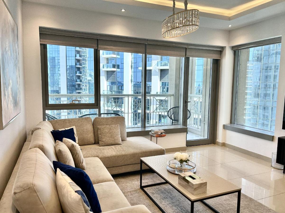 New! Luxury 3Bedroom With Spectacular Burj Views Downtown Dubaj Exteriér fotografie