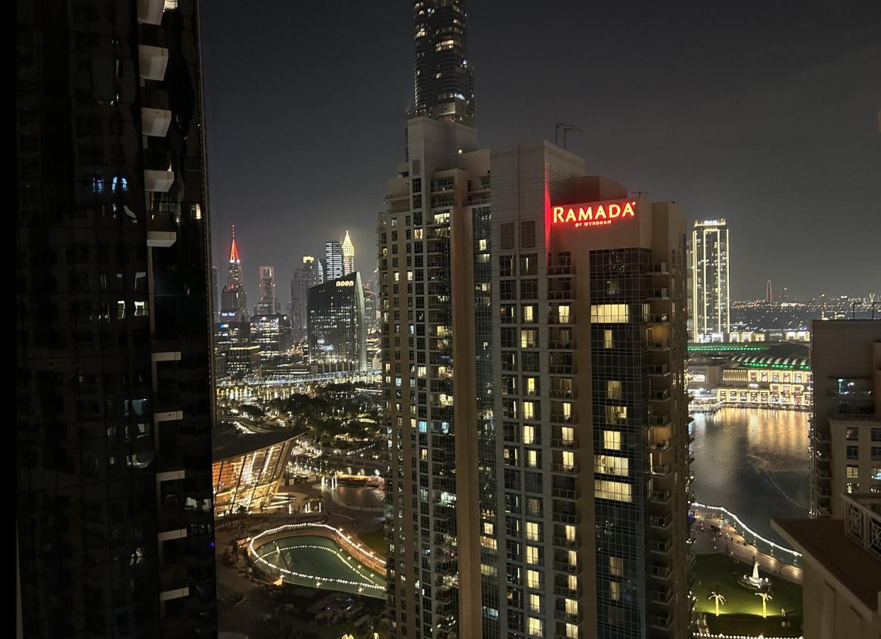 New! Luxury 3Bedroom With Spectacular Burj Views Downtown Dubaj Exteriér fotografie
