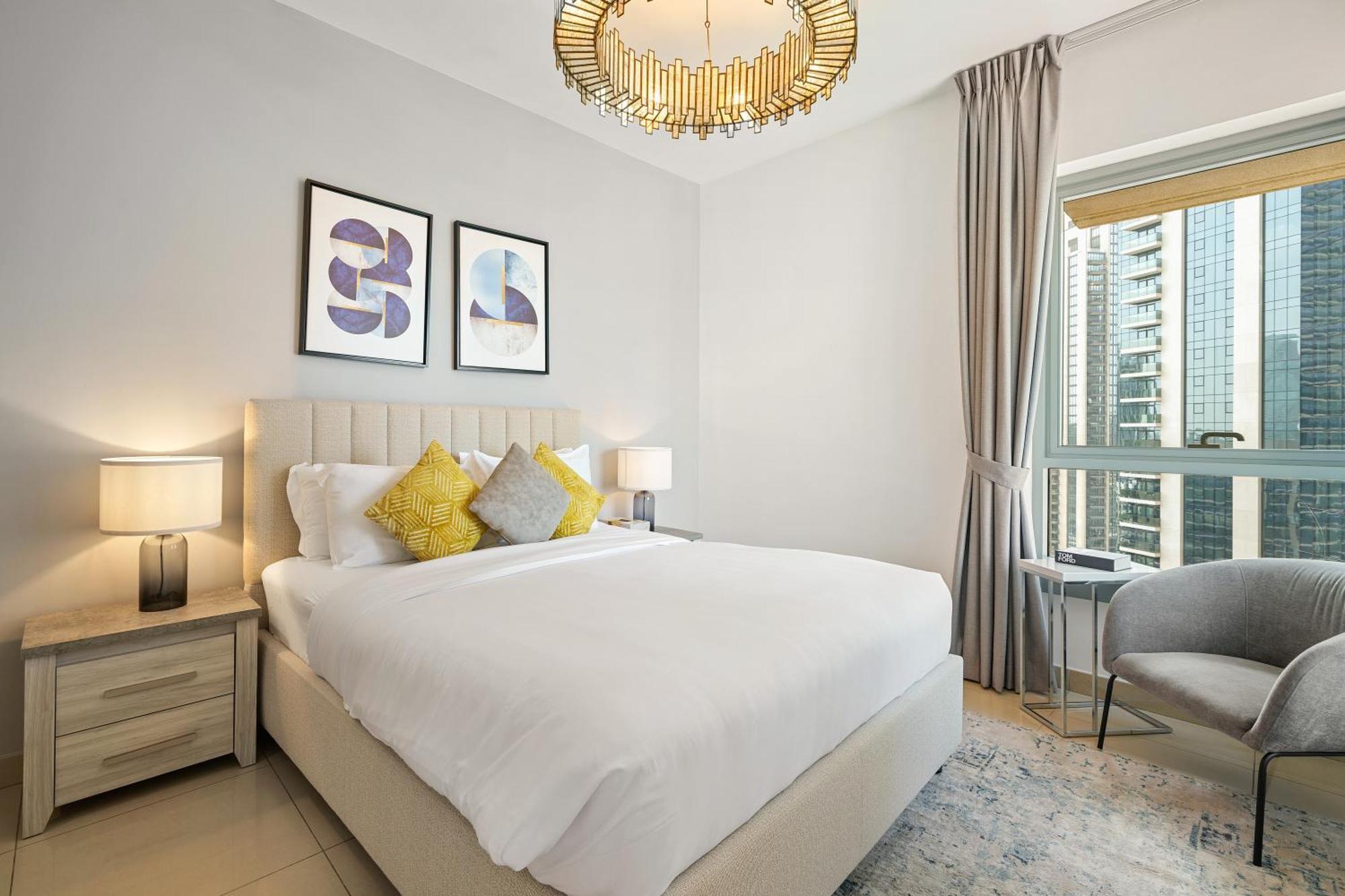 New! Luxury 3Bedroom With Spectacular Burj Views Downtown Dubaj Exteriér fotografie