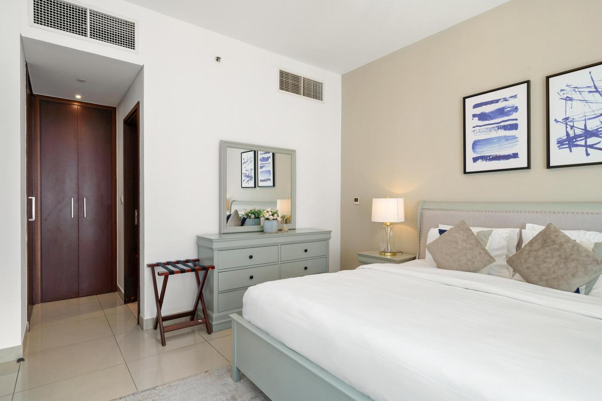 New! Luxury 3Bedroom With Spectacular Burj Views Downtown Dubaj Exteriér fotografie