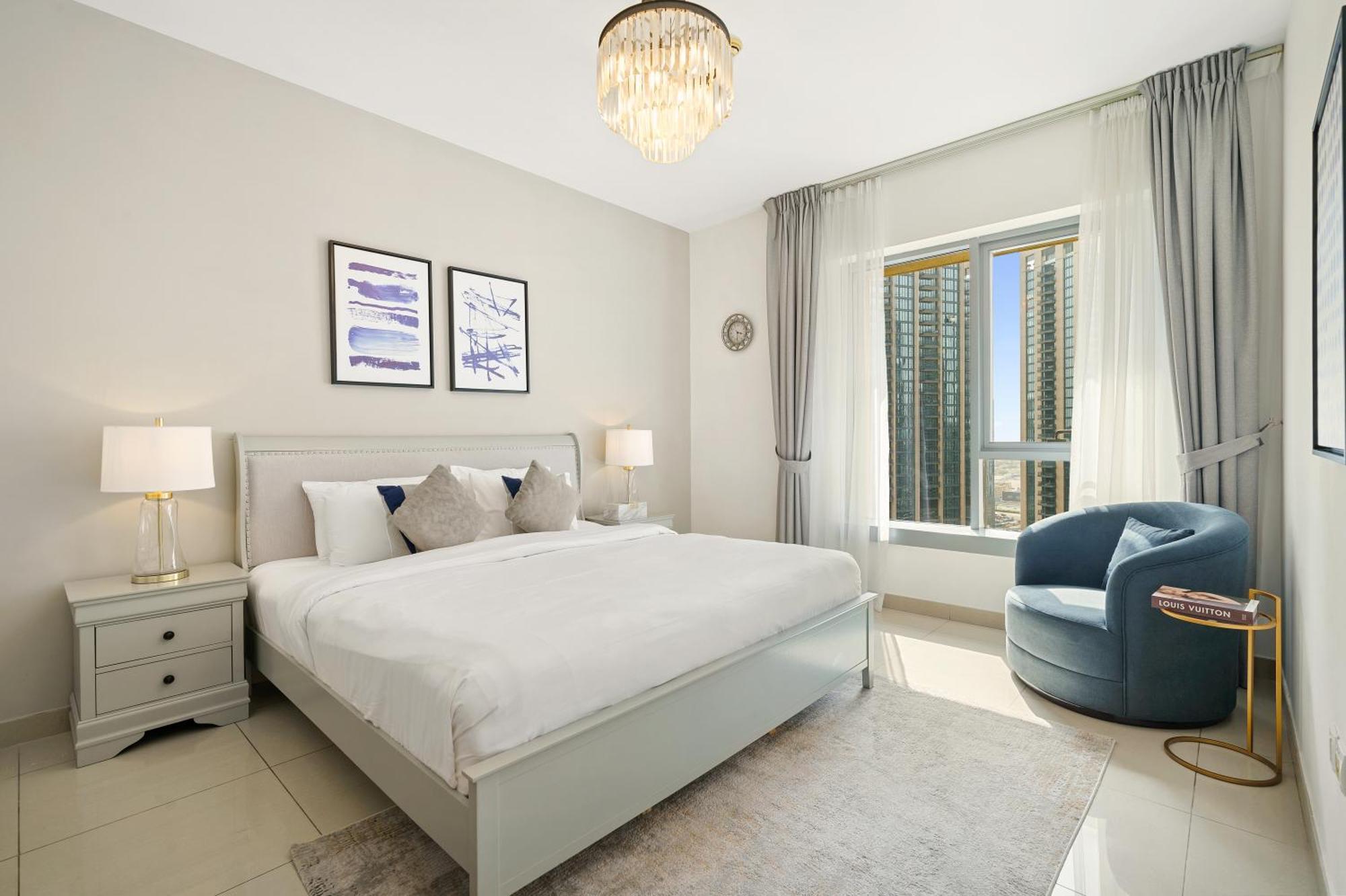 New! Luxury 3Bedroom With Spectacular Burj Views Downtown Dubaj Exteriér fotografie