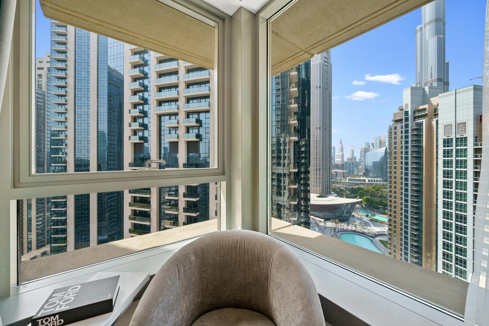 New! Luxury 3Bedroom With Spectacular Burj Views Downtown Dubaj Exteriér fotografie