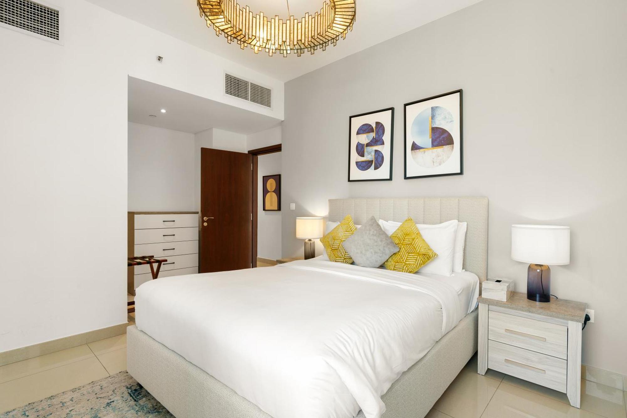 New! Luxury 3Bedroom With Spectacular Burj Views Downtown Dubaj Exteriér fotografie